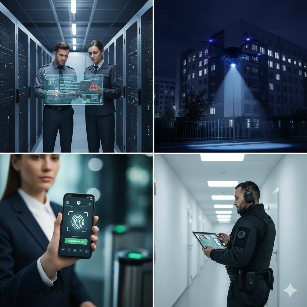 Employee benefits package overview for guard companies
