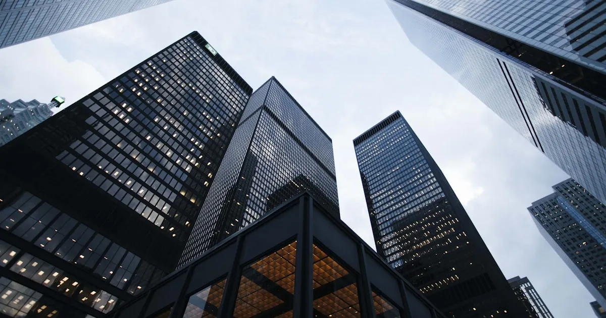 Building entrance representing a physical security audit
