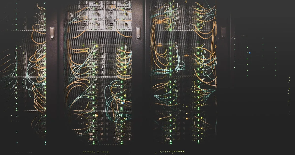 Data center servers representing physical security